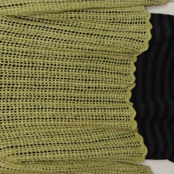 Sigrid Olsen Crochet Silk Sweater ~ Lrg - Picture 6 of 7